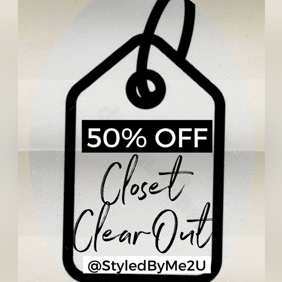 Closet Clear Out 50% OFF 🔥Price dropped in All items!🔥 - Picture 1 of 17